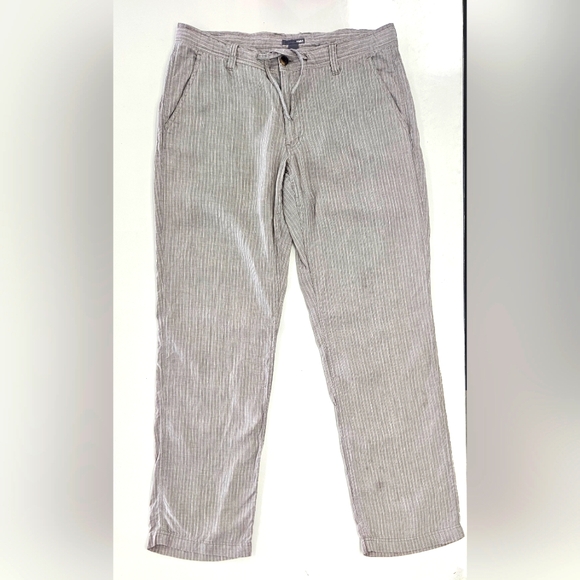 H&M Striped Linen Pants - Picture 1 of 7